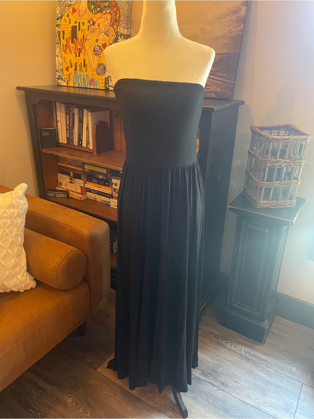 GAP Black Maxi Dress